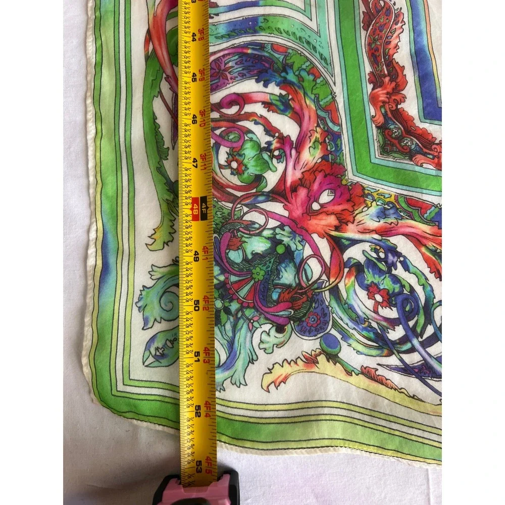Rare and gorgeous pure silk Gottex scarf
